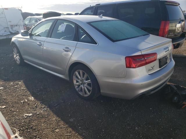 WAUHGAFC4DN113431 - 2013 AUDI A6 PRESTIGE ვერცხლისფერი ფოტო 2