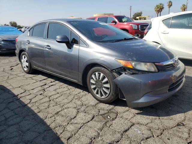 19XFB2F59CE388098 - 2012 HONDA CIVIC LX CHARCOAL photo 4