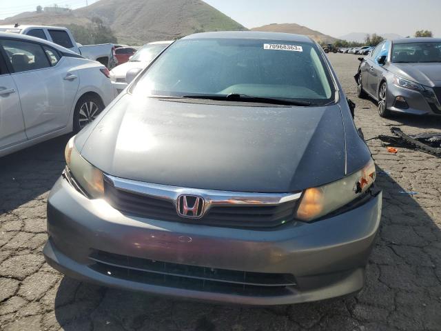 19XFB2F59CE388098 - 2012 HONDA CIVIC LX CHARCOAL photo 5