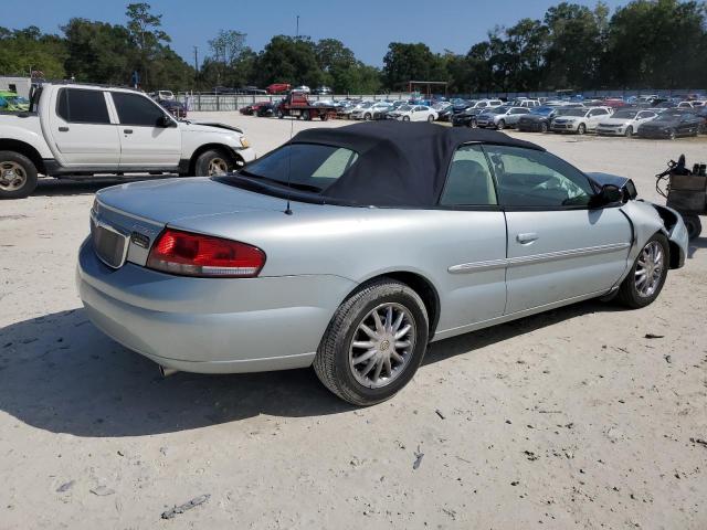 1C3EL65R03N525000 - 2003 CHRYSLER SEBRING LIMITED BLUE photo 3