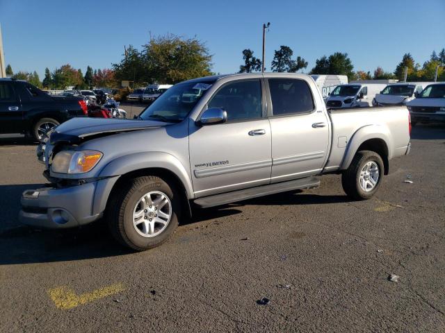 5TBET34136S521584 - 2006 TOYOTA TUNDRA DOUBLE CAB SR5 SILVER photo 1