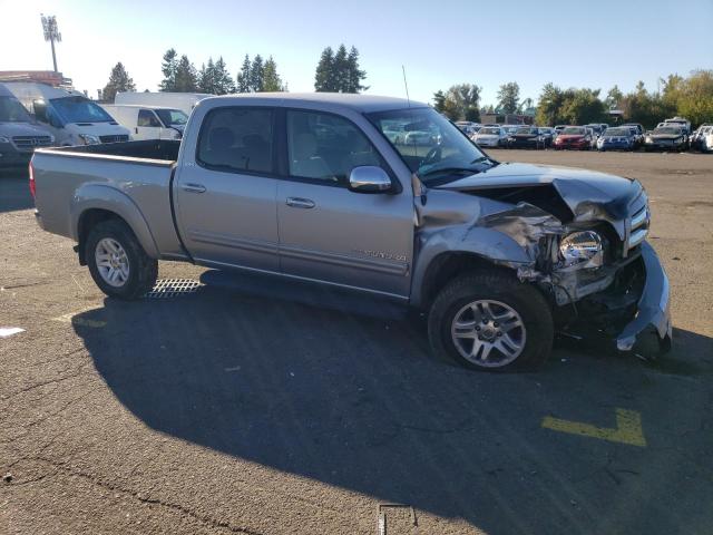 5TBET34136S521584 - 2006 TOYOTA TUNDRA DOUBLE CAB SR5 SILVER photo 4