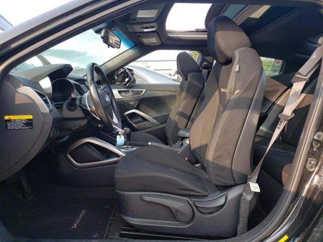 KMHTC6AD2HU317724 - 2017 HYUNDAI VELOSTER 黑色 照片 7