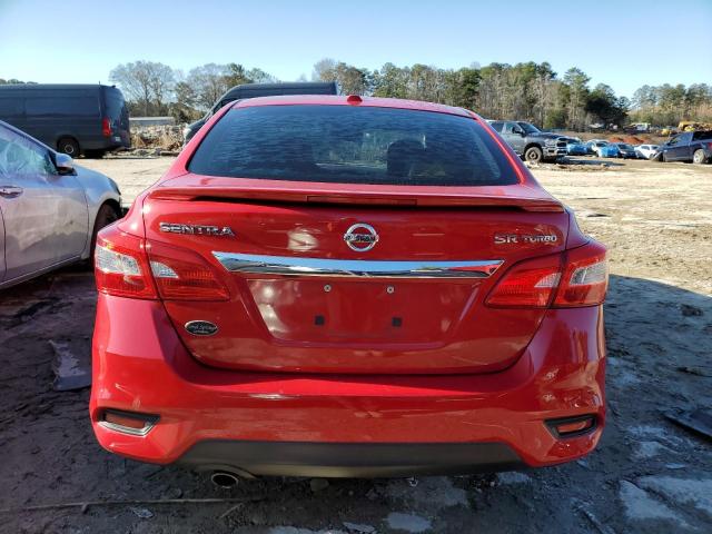 3N1CB7AP3HY223455 - 2017 NISSAN SENTRA SR TURBO RED photo 6