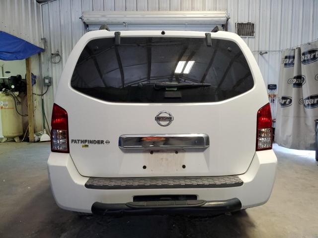 5N1AR18U47C641471 - 2007 NISSAN PATHFINDER LE WHITE photo 6