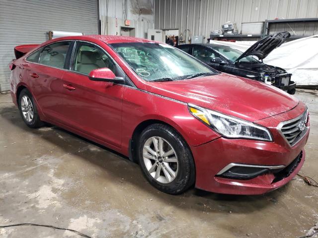 5NPE24AF7GH283116 - 2016 HYUNDAI SONATA SE RED photo 4