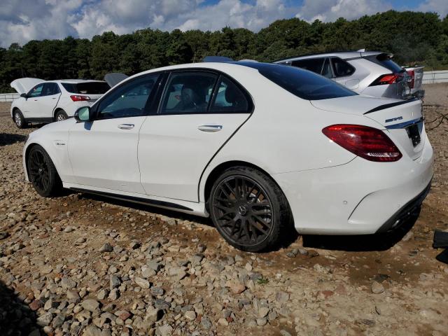 55SWF8GB6JU264176 - 2018 MERCEDES-BENZ C 63 AMG WHITE photo 2