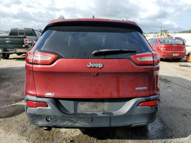 1C4PJLCB3FW597306 - 2015 JEEP CHEROKEE LATITUDE RED photo 6