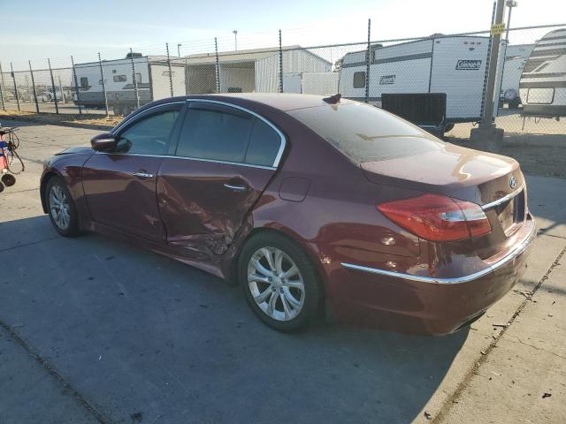 KMHGC4DDXCU190859 - 2012 HYUNDAI GENESIS 3.8L Бордовий фото 2