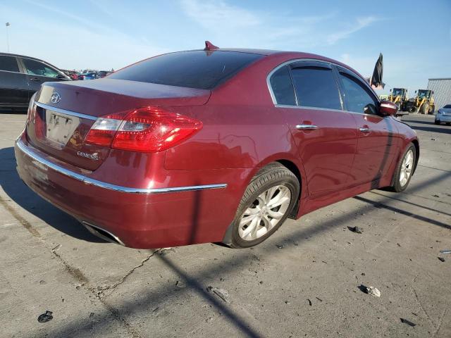 KMHGC4DDXCU190859 - 2012 HYUNDAI GENESIS 3.8L Бордовий фото 3