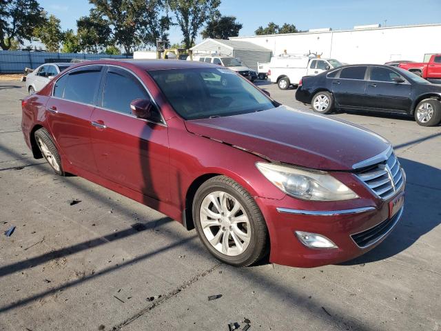 KMHGC4DDXCU190859 - 2012 HYUNDAI GENESIS 3.8L Бордовий фото 4