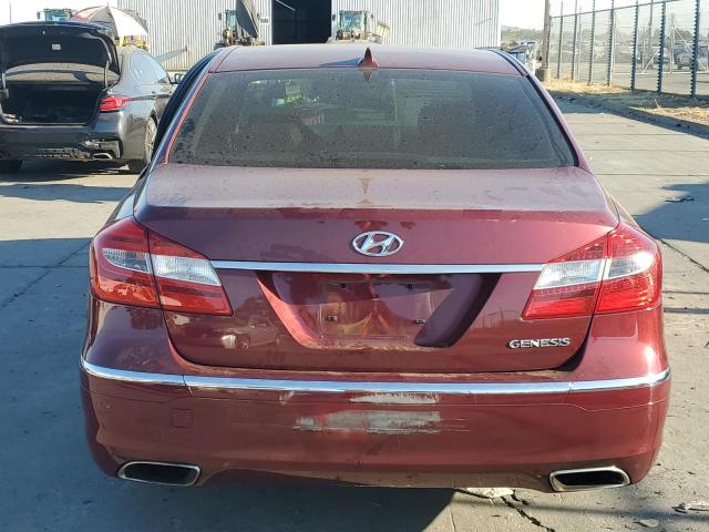 KMHGC4DDXCU190859 - 2012 HYUNDAI GENESIS 3.8L Бордовий фото 6