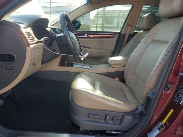 KMHGC4DDXCU190859 - 2012 HYUNDAI GENESIS 3.8L Бордовий фото 7