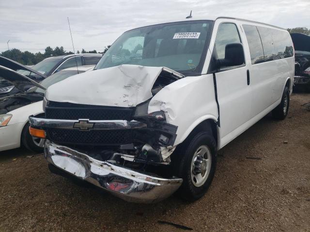 1GAZG1FG9D1119493 - 2013 CHEVROLET EXPRESS G3 LT WHITE photo 1