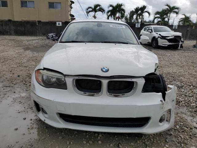 WBAUP7C59CVP22293 - 2012 BMW 128 I WHITE photo 5