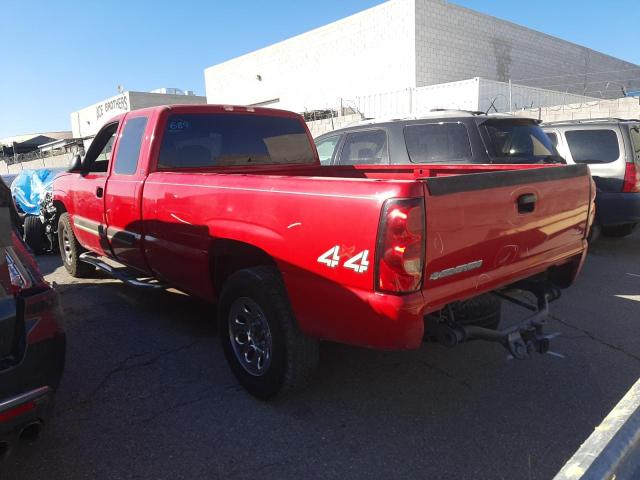 1GCEK19Z26E174493 - 2006 CHEVROLET SILVERADO K1500 RED photo 2