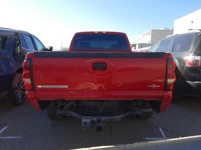 1GCEK19Z26E174493 - 2006 CHEVROLET SILVERADO K1500 RED photo 6