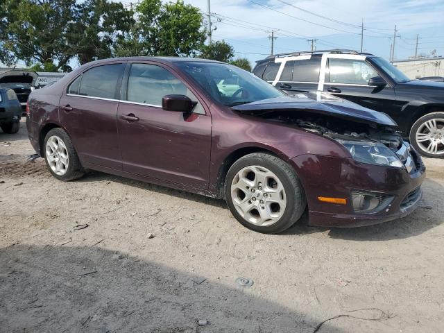 3FAHP0HA1BR230831 - 2011 FORD FUSION SE MAROON photo 4