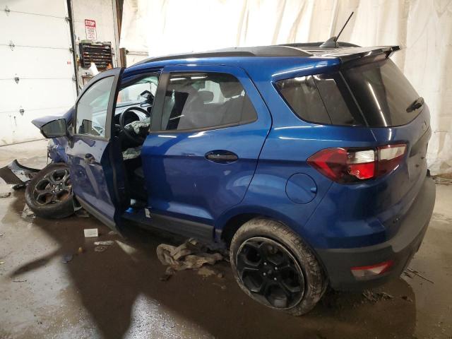 MAJ6S3JL6MC412058 - 2021 FORD ECOSPORT SES BLUE photo 2