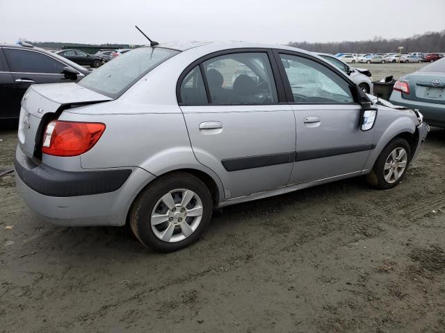 KNADE123776190092 - 2007 KIA RIO BASE SILVER photo 3