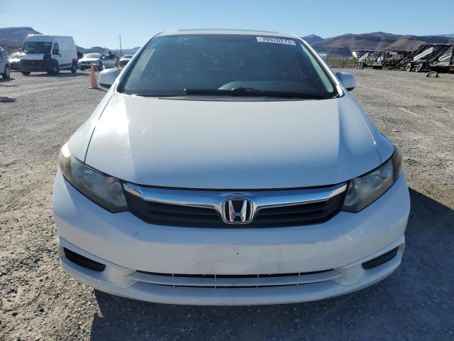 2HGFB2F81CH552279 - 2012 HONDA CIVIC EX WHITE photo 5