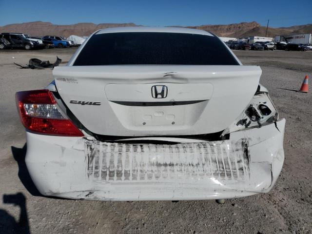 2HGFB2F81CH552279 - 2012 HONDA CIVIC EX WHITE photo 6