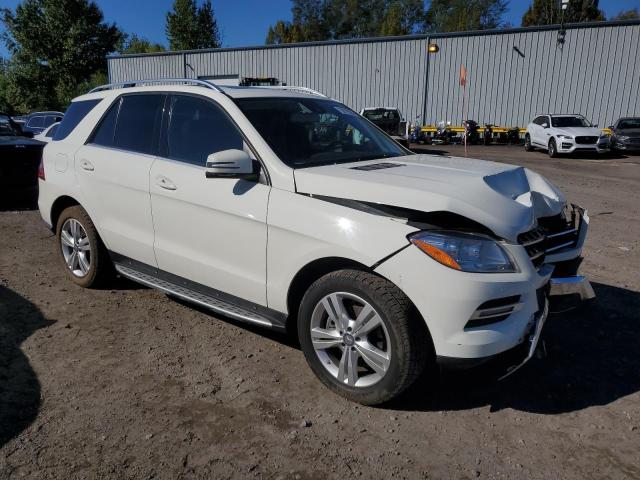 4JGDA5HB4DA221159 - 2013 MERCEDES-BENZ ML 350 4MATIC WHITE photo 4