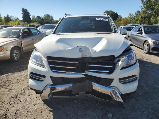 4JGDA5HB4DA221159 - 2013 MERCEDES-BENZ ML 350 4MATIC WHITE photo 5
