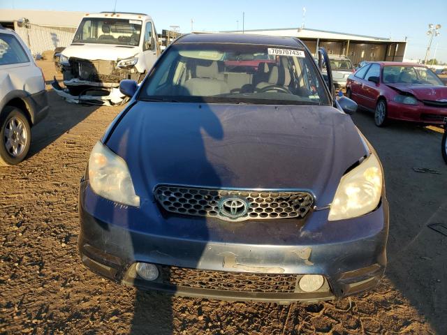 2T1KR38E83C063941 - 2003 TOYOTA COROLLA MA XR BLUE photo 5