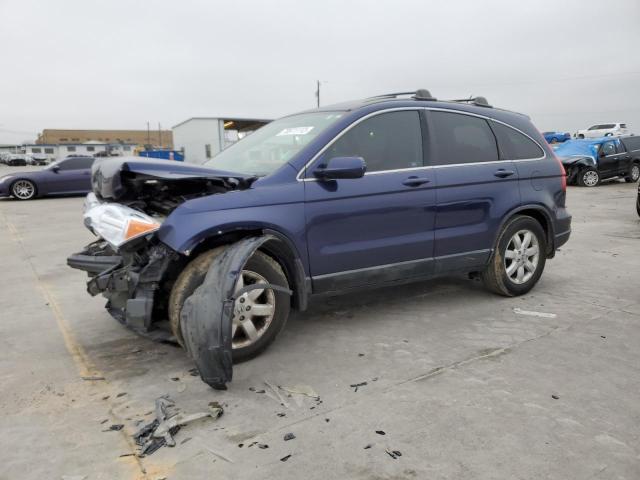 JHLRE38738C016556 - 2008 HONDA CR-V EXL BLUE photo 1