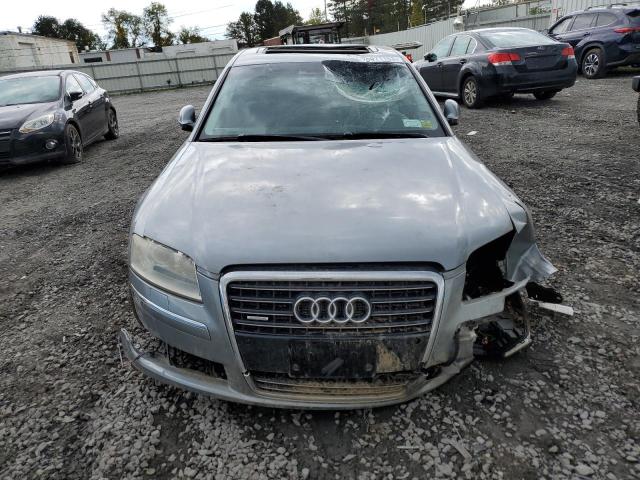 WAULV94E09N006645 - 2009 AUDI A8 4.2 QUATTRO SILVER photo 5