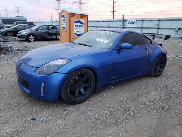 JN1AZ34D63T107584 - 2003 NISSAN 350Z COUPE BLUE photo 1