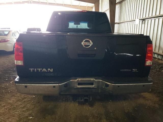 1N6BA0ED7CN308983 - 2012 NISSAN TITAN S BLACK photo 6