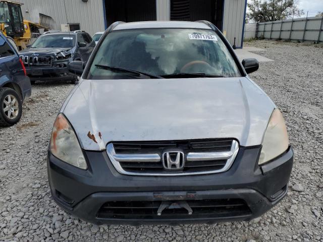 JHLRD68443C017265 - 2003 HONDA CR-V LX GRAY photo 5