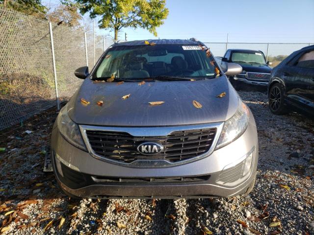 KNDPCCA27D7381477 - 2013 KIA SPORTAGE EX GRAY photo 5