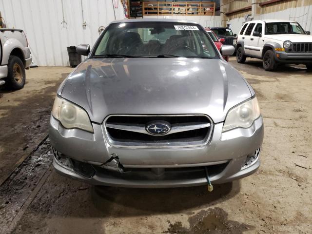 4S3BL626497233808 - 2009 SUBARU LEGACY 2.5I LIMITED SILVER photo 5