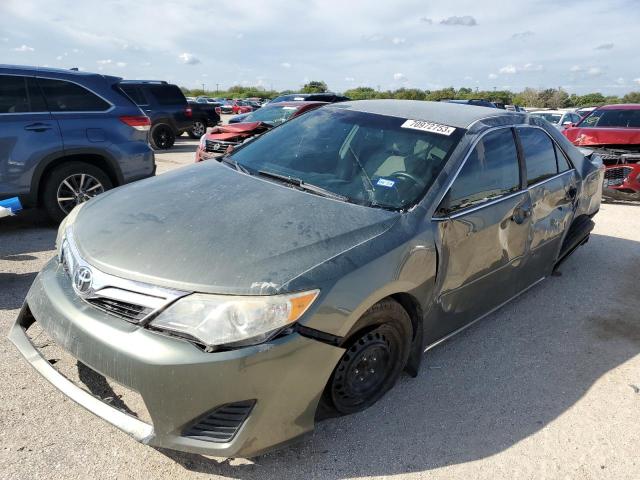 4T4BF1FK6ER391520 - 2014 TOYOTA CAMRY L GREEN photo 1