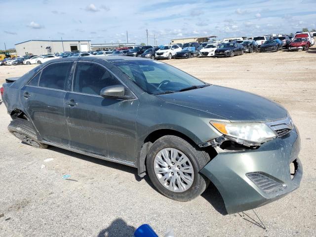 4T4BF1FK6ER391520 - 2014 TOYOTA CAMRY L GREEN photo 4