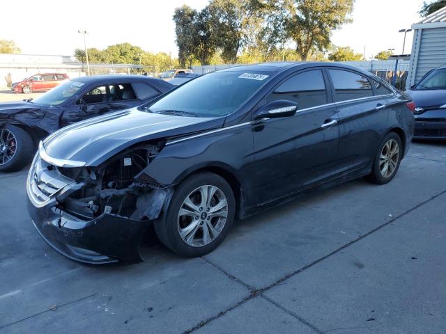 5NPEC4AC1CH402436 - 2012 HYUNDAI SONATA SE BLACK photo 1