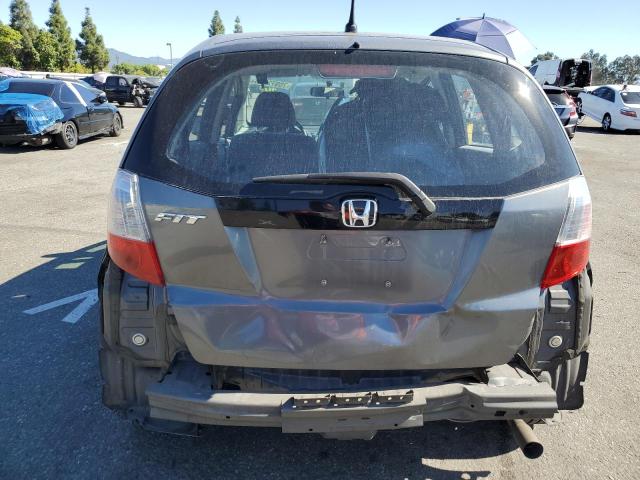 JHMGE8H36BC008956 - 2011 HONDA FIT GRAY photo 6