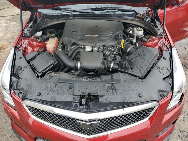 1G6AN1RY6H0191569 - 2017 CADILLAC ATS-V RED photo 11