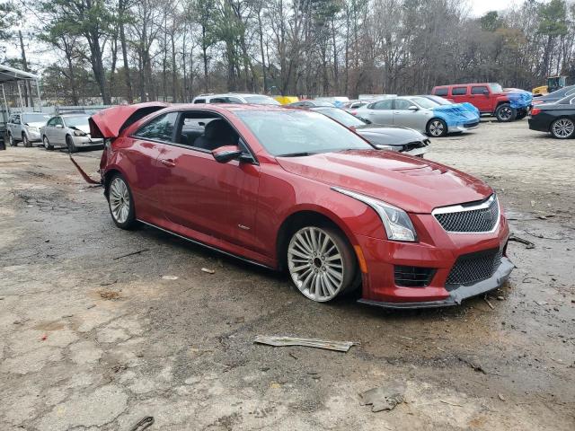 1G6AN1RY6H0191569 - 2017 CADILLAC ATS-V RED photo 4