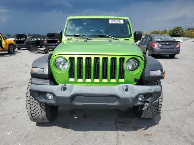 1C4HJXDG0KW509750 - 2019 JEEP WRANGLER UNLIMITED SPORT Grün Foto 5