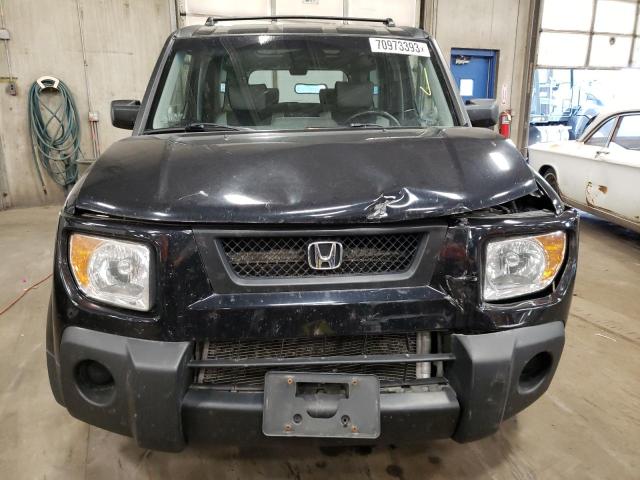 5J6YH28746L017426 - 2006 HONDA ELEMENT EX BLACK photo 5