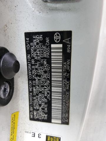 JTKJF5C79FJ001927 - 2015 TOYOTA SCION TC თეთრი ფოტო 13