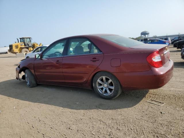 4T1BE30K32U009179 - 2002 TOYOTA CAMRY LE BURGUNDY photo 2