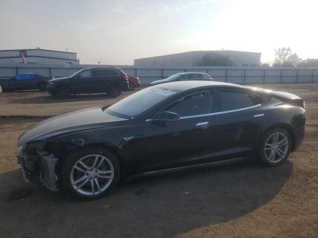 5YJSA1CN3DFP08575 - 2013 TESLA MODEL S Սև լուսանկար 1