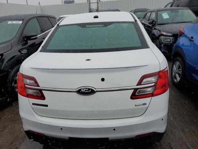 1FAHP2MK3EG185509 - 2014 FORD TAURUS POLICE INTERCEPTOR WHITE photo 6