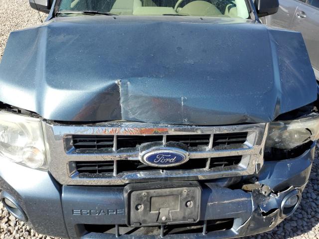 1FMCU9DG6BKA88097 - 2011 FORD ESCAPE XLT BLUE photo 11