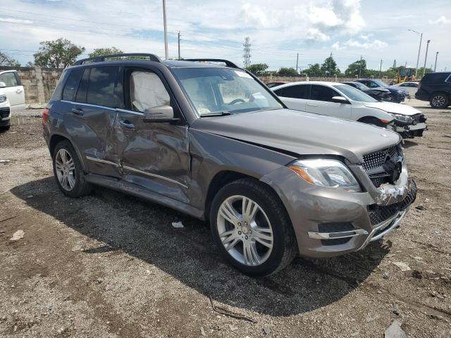 WDCGG5HB9FG354610 - 2015 MERCEDES-BENZ GLK 350 GRAY photo 4